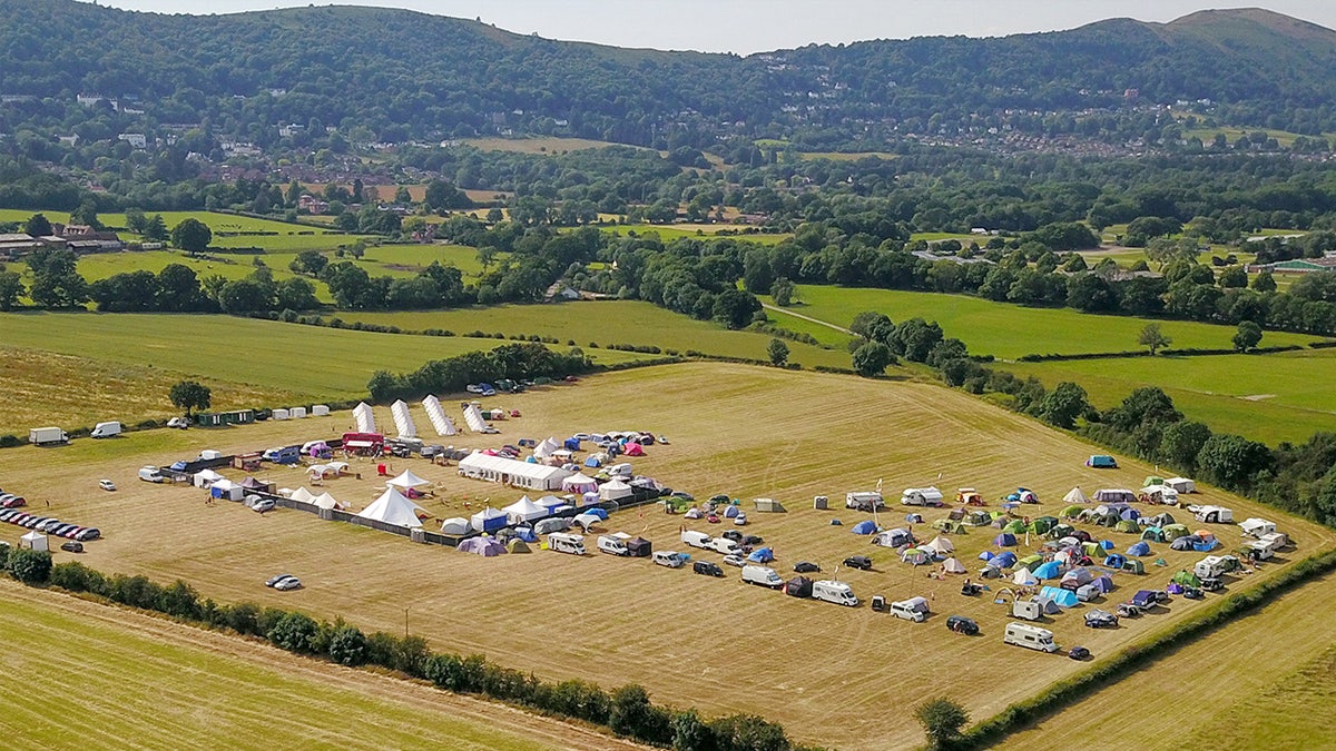 Europes biggest sex festival hits England, aerial photos show Fox News photo picture