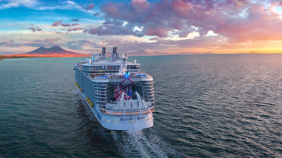 Pictured here is Royal Caribbean's Allure of the Seas ship.