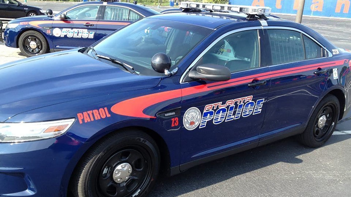 An Atlanta Police Department vehicle