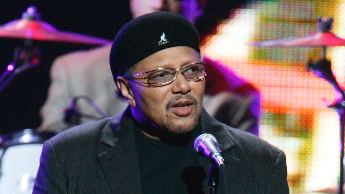 This Sept. 20, 2005 file photo shows Art Neville performing during the "From the Big Apple to the Big Easy" benefit concert in New York.