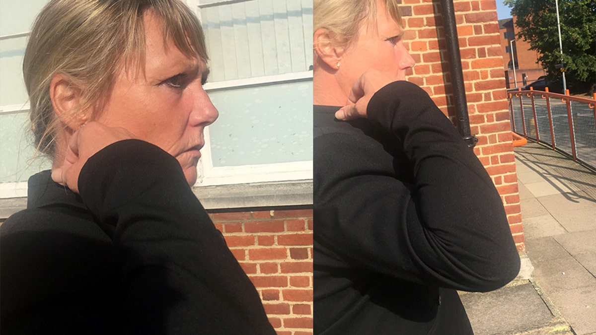 Louise Dixon, pictured, is said to have thrown a full bottle of water that hit the boy on the side of the head with “some force” on the Virgin Atlantic flight this spring.