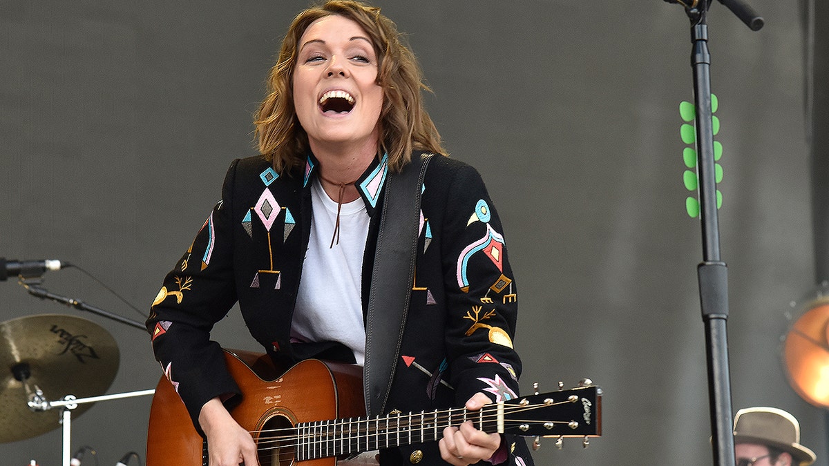 MANCHESTER, TENNESSEE - JUNE 16: Brandi Carlile performs during the 2019 Bonnaroo Music & Arts Festival on June 16, 2019 in Manchester, Tennessee. (Photo by Tim Mosenfelder/Getty Images)