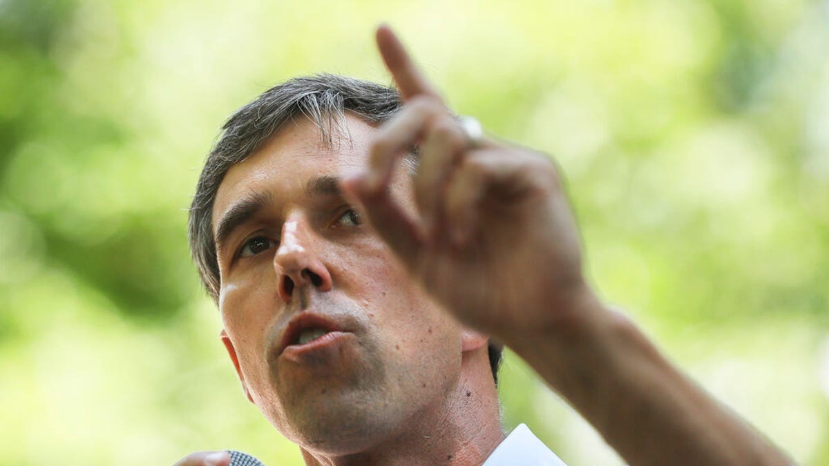 Beto O'Rourke has seen a commanding lead in his primary.