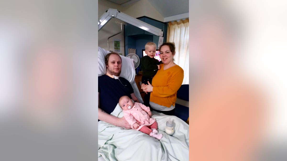 Cullen's partner had found out she was pregnant two days before he was placed into a coma. She said his condition was touch-and-go during the three months, and she wasn't sure if he would survive to meet his daughter.