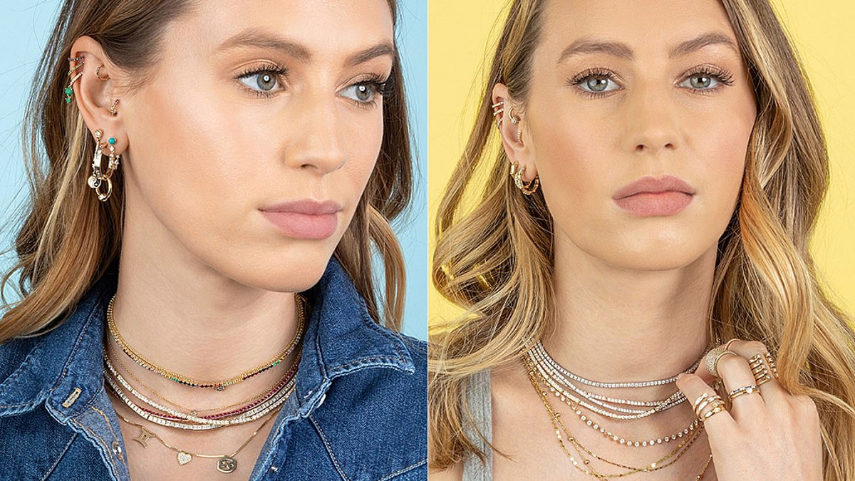 Dylan Penn models The Last Line jewelry collection
