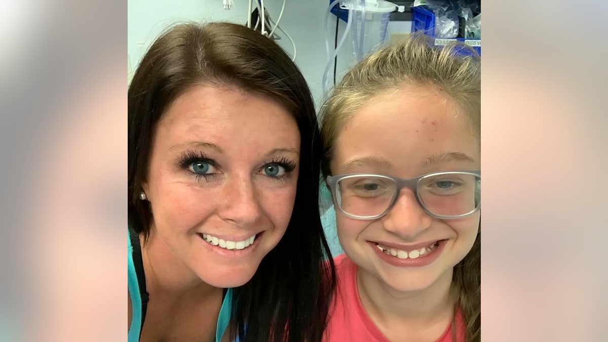 Alicia Phillips was curling her sister Gracie's hair before church when she suddenly slumped forward.