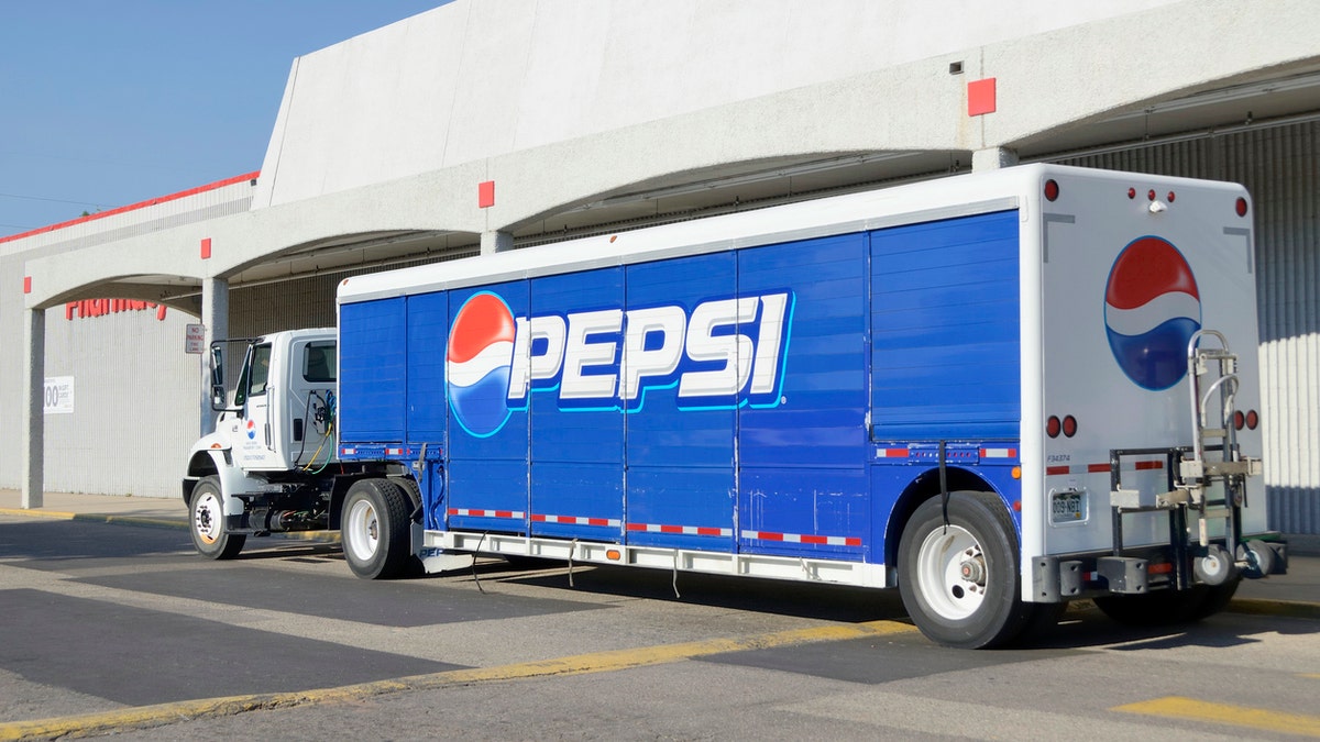 The man was found inside a Pepsi truck with numerous empty soda bottles around him.