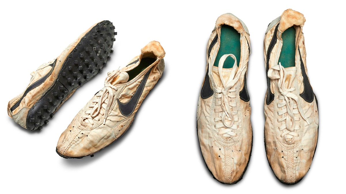 Rare 1972 Nike Olympic running shoes set record at more than