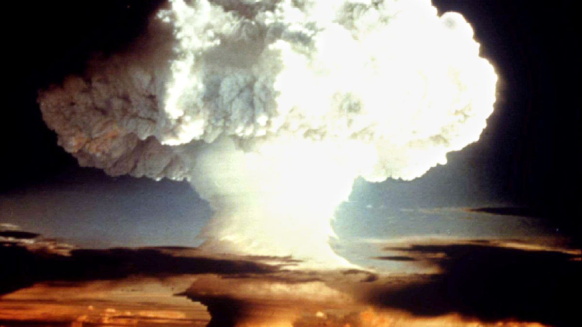 Nuclear test explosion