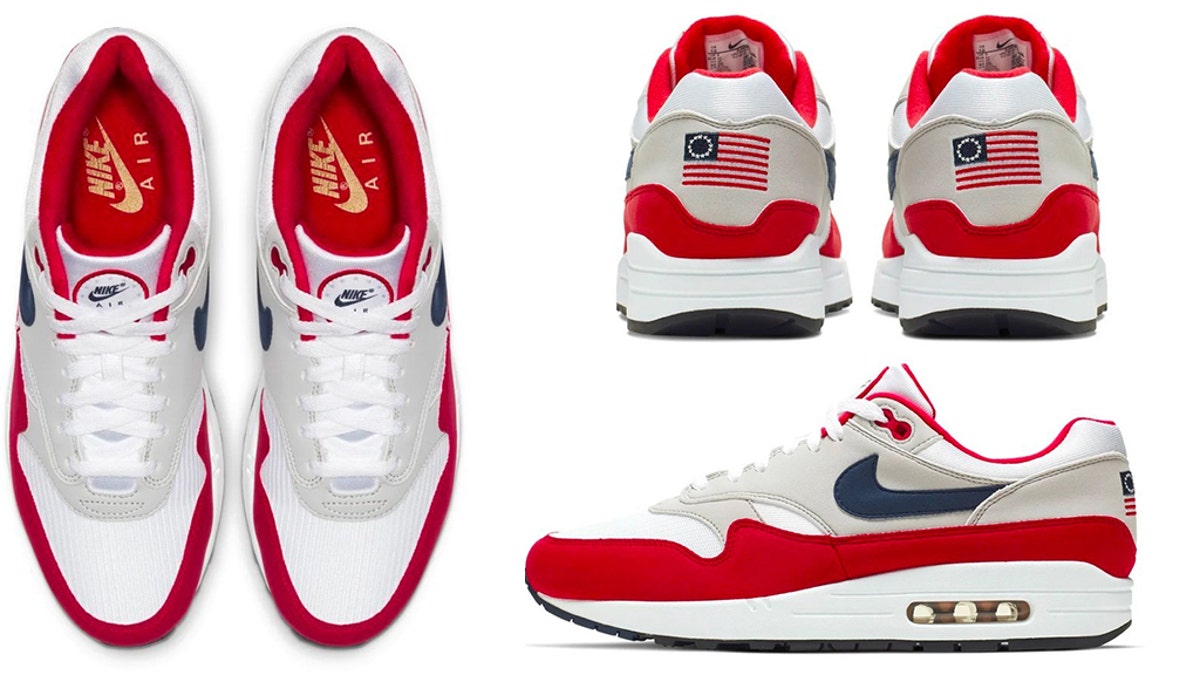 Nike says Betsy Ross themed Fourth of July sneaker was pulled over