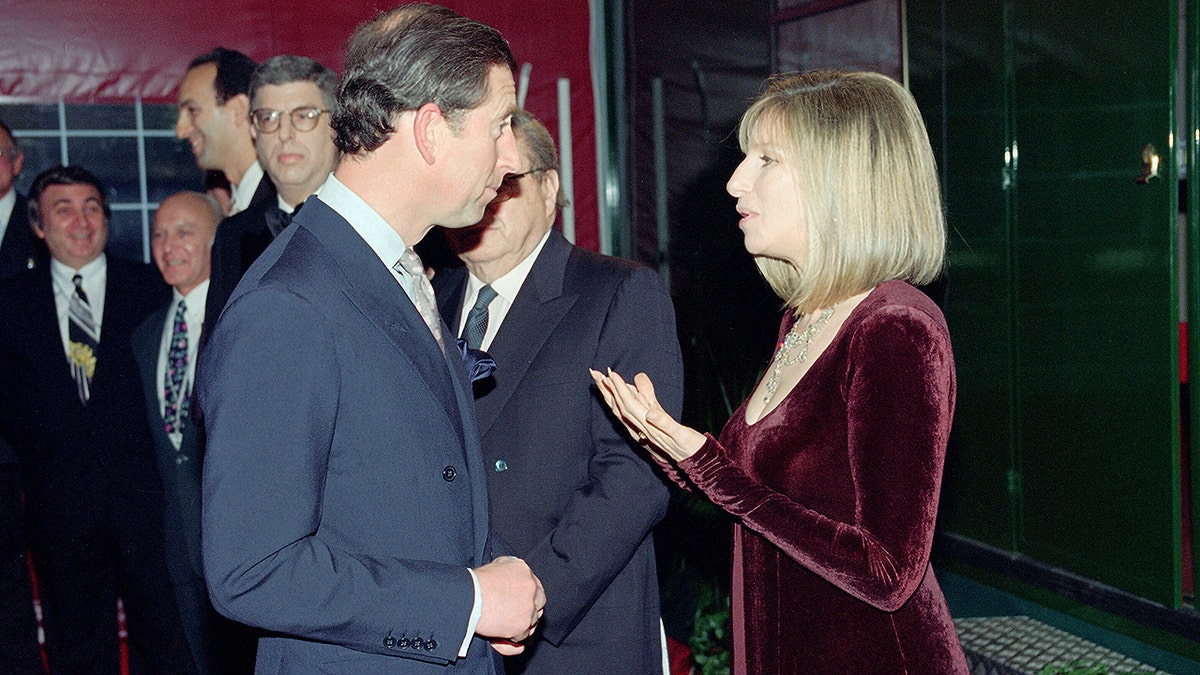 Prince Charles attends a show starring Barbra Streisand. 20th April 1994. (Photo by Kent Gavin/Mirrorpix/Getty Images)