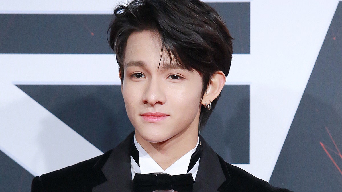 BEIJING, CHINA - DECEMBER 12: American-born South Korean singer Samuel Kim Arredondo poses on the red carpet of 2018 Bazaar Men of The Year on December 12, 2018 in Beijing, China. (Photo by VCG/VCG via Getty Images)