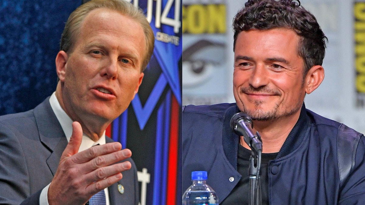 San Diego Mayor Kevin Falcouner slammed Orlando Bloom's claims that he 
