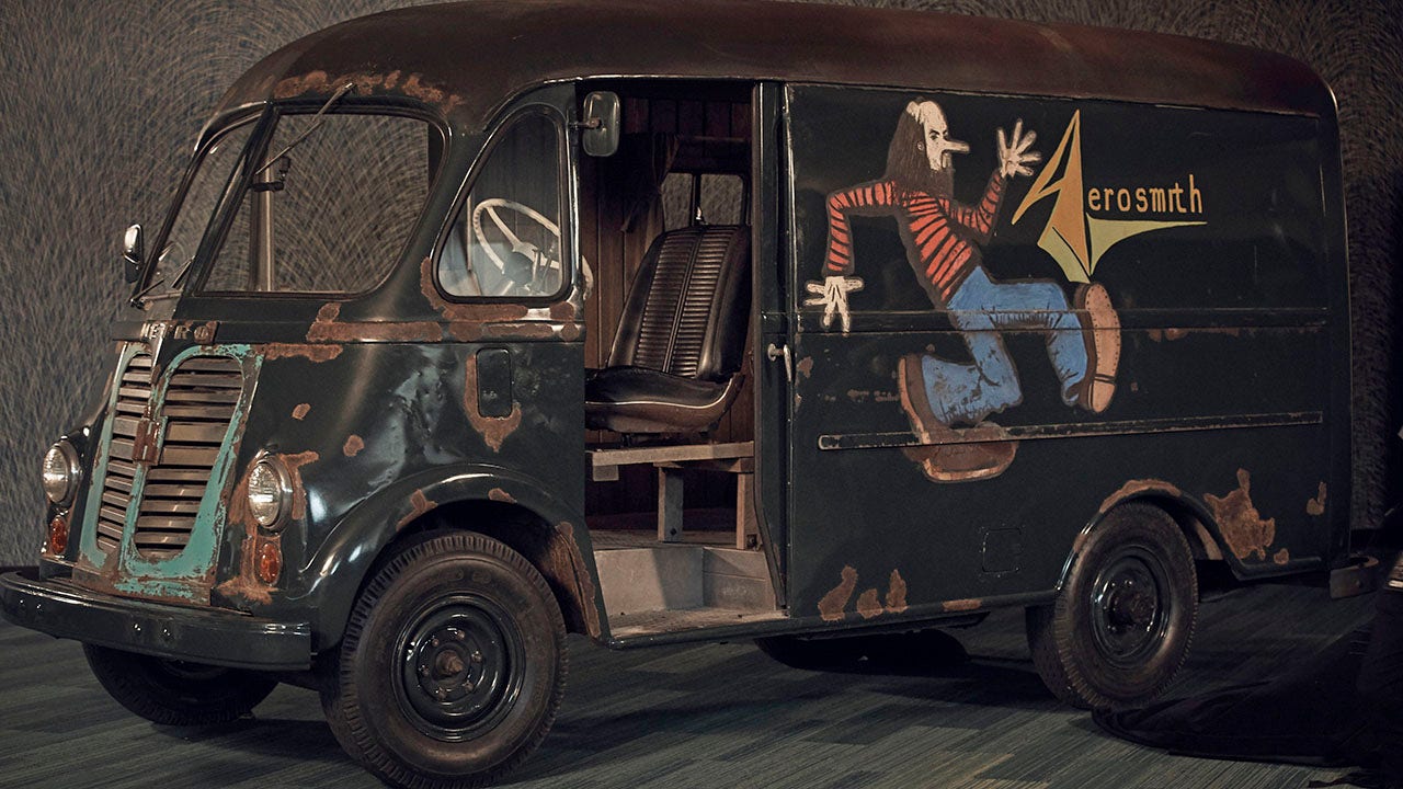 The 'American Pickers' found and fixed Aerosmith's 1970s tour van The 'American Pickers' found and fixed Aerosmith's 1970s tour van