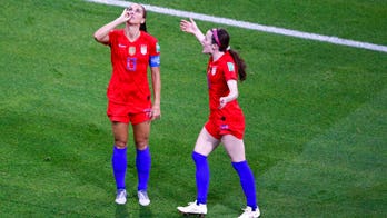 Alex Morgan says 'tea' celebration criticism amounts to double standard: 'I'm a little taken aback'