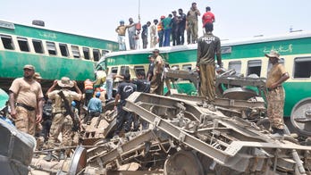 At least 16 dead, 78 injured after trains collide in Pakistan, officials say