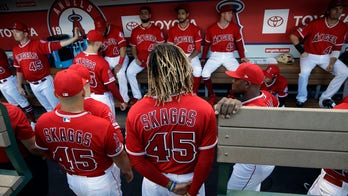 Angels pitchers combine for no-hitter on night honoring Tyler Skaggs