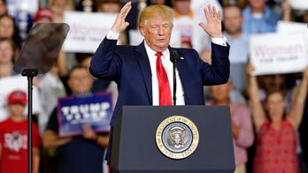 Trump slams progressive congresswomen at fiery 'MAGA' rally in North Carolina