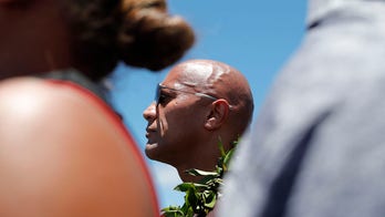 Dwayne 'The Rock' Johnson joins native protesters in Hawaii
