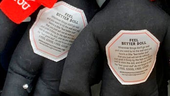 Black rag dolls meant to be slammed against walls pulled from stores