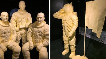 At Ohio State Fair, butter brings Apollo 11's moonmen to life