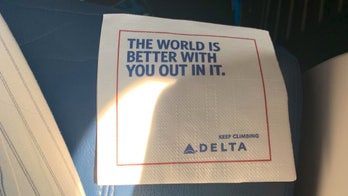 Delta napkin with 'strange wording' prompts confusion on Twitter: 'Who let this get past draft stages?'