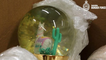 Australian border officers find $1M worth of crystal meth in snow globes