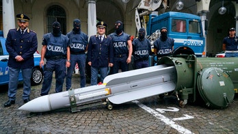 Italian police detain 3 men, seize missile, weapons, Nazi memorabilia
