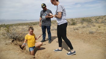 Travelers flock to California's new earthquake crack site
