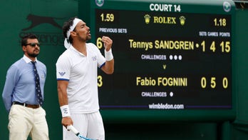 Tennis star Fabio Fognini apologizes after Wimbledon outburst where he said 'a bomb should explode here'