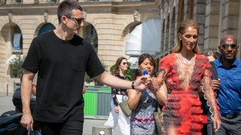 Celine Dion risks wardrobe malfunction, nasty fall while out in revealing mesh dress in Paris