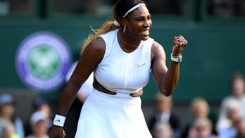 Serena Williams sports special Nike 'Broosh' at Wimbledon