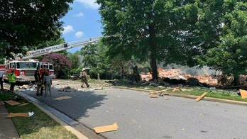 Woman dead, man rescued from rubble after North Carolina house explosion, fire officials say