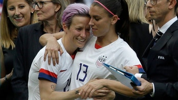 Megan Rapinoe, Alex Morgan treated to fast-food staple on 'Kimmel' in White House jab