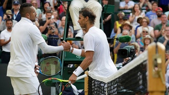 Nick Kyrgios refuses to apologize after hitting Rafael Nadal with ball during Wimbledon match