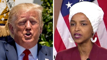 Watch: Ilhan Omar uses president's words to deliver heated, profanity-laced attack on Trump