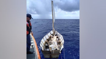 Five Cubans discovered on makeshift sailboat in Florida Keys, US Coast Guard says