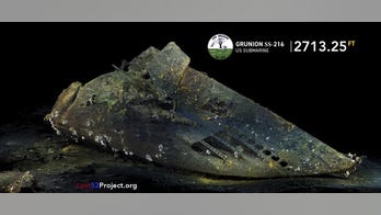 Bow of WW II US submarine discovered near remote Alaskan island