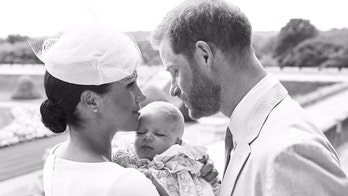 Meghan Markle and Prince Harry release pictures of baby Archie to mark christening after private ceremony