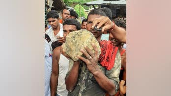 Indian farmers shocked as 'fireball-like' object crashes into rice field