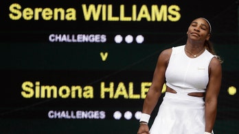 Serena Williams loses to Simona Halep in Wimbledon women's final