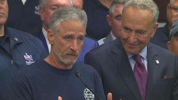 Watch: Jon Stewart delivers emotional speech after Senate approves bill for 9/11 victims' fund