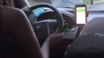 Ride-hail vehicle's steering wheel allegedly falls off in viral video