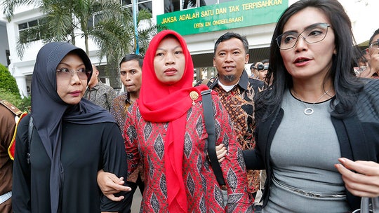 Indonesia woman gets pardon after recording boss’ lewd phone call, says she hopes others 'speak up'