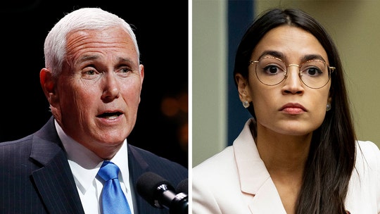 Pence rips AOC's 'concentration camp' remarks to pro-Israel group, says they're 'slander of law enforcement'