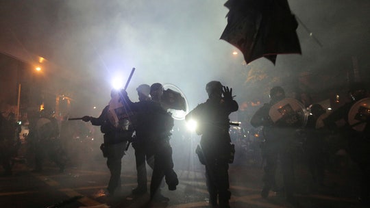 China says some Hong Kong protesters' behavior 'intolerable' amid fears military could step in