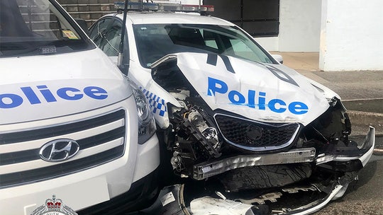 Australian driver crashes into patrol car, police find $1.4M of meth in 'one of the easiest drug busts’ ever