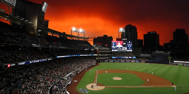 San Diego Padres starter Chris Paddack will take on the St. Louis Cardinals hitters in the third inning of a baseball game in San Diego on Saturday, June 29, 2019.  (AP Photo/Gregory Bull)