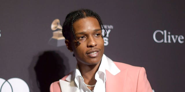 A$AP Rocky, pictured here in Beverly Hills, Calif., pleaded not guilty to assault charges in Sweden on Tuesday.
