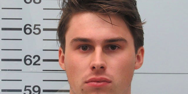 This photo provided by the Lafayette County Sheriff's Department shows Brandon A. Theesfeld, 22, in Oxford, Miss., Tuesday, July 23, 2019.
